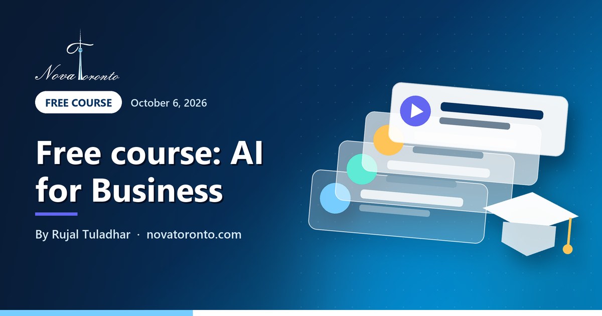 AI for Business: A Free Practical Course for Canadian Small-Business Owners