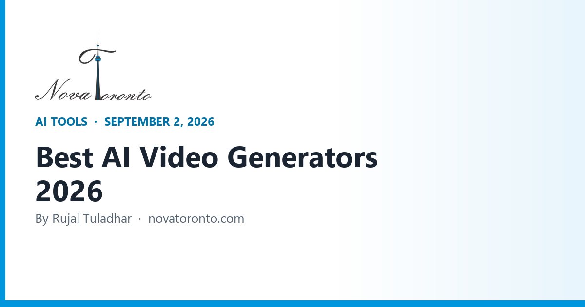 Best AI Video Generators in 2026 for Small Business Owners