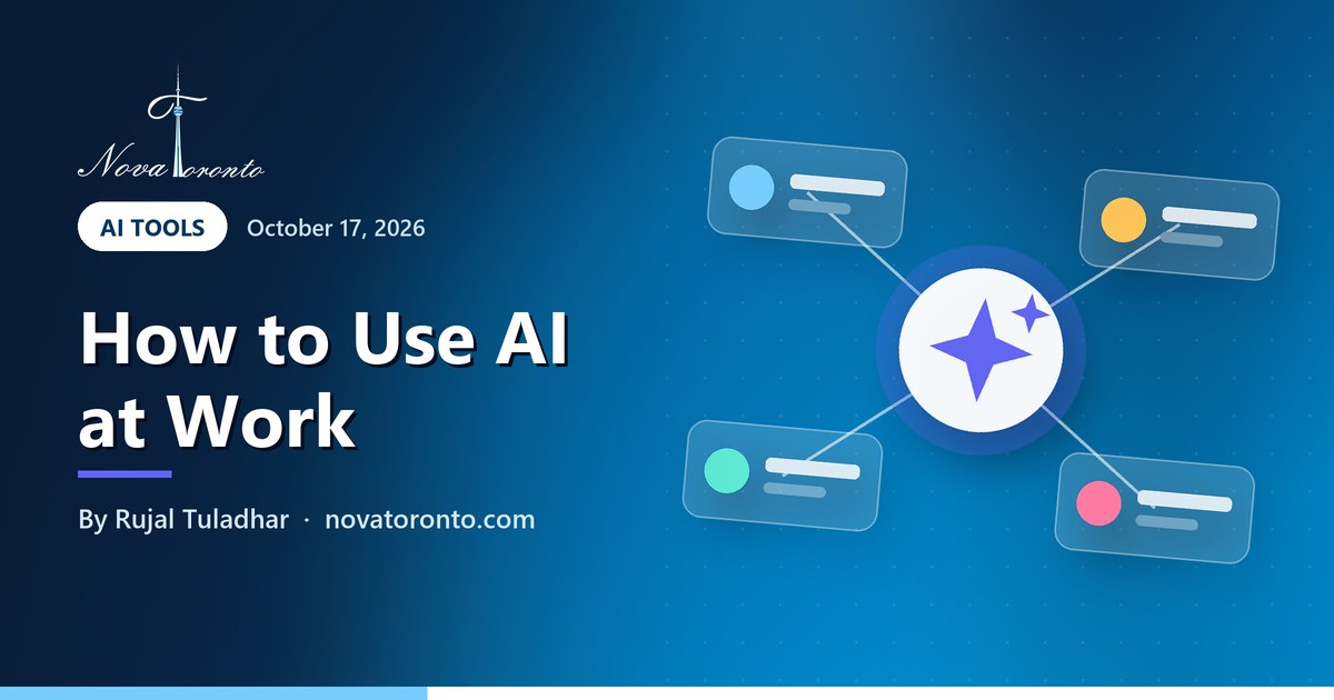 How to use AI at work: two small business workflows you can copy