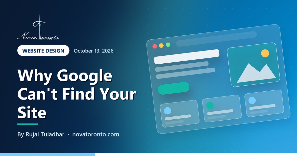 Website not showing up on Google? 7 checks for Ontario businesses