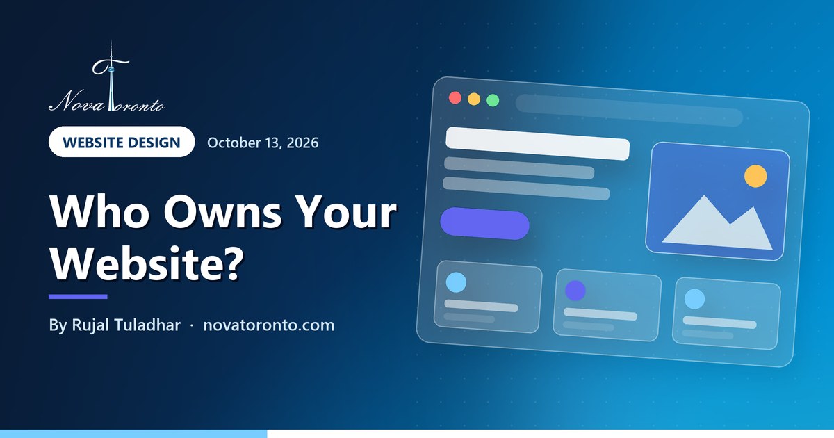 Who owns my website? Getting your domain back from a designer