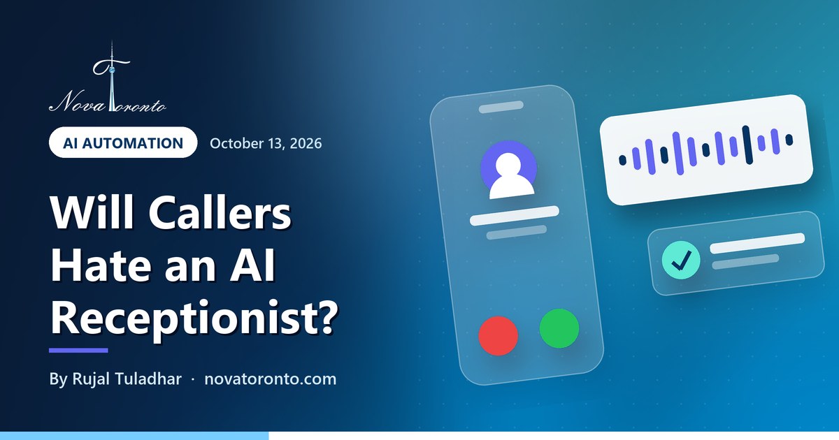 Will customers hate an AI receptionist? What makes callers stay